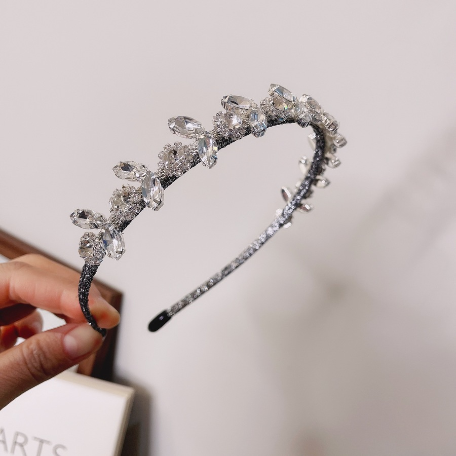 Cài Tóc Đính Đá Lấp Lánh Phong Cách Hàn Quốc Cho Nữ