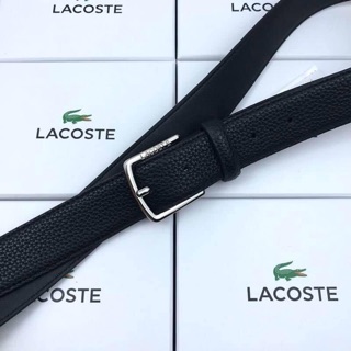 Nịt nam Lacoste da  siêu sang