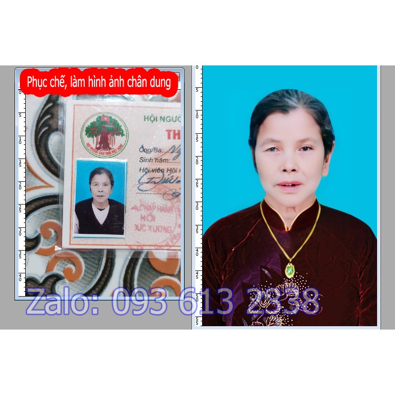 Phục chế ảnh cũ ảnh hỏng online toàn quốc