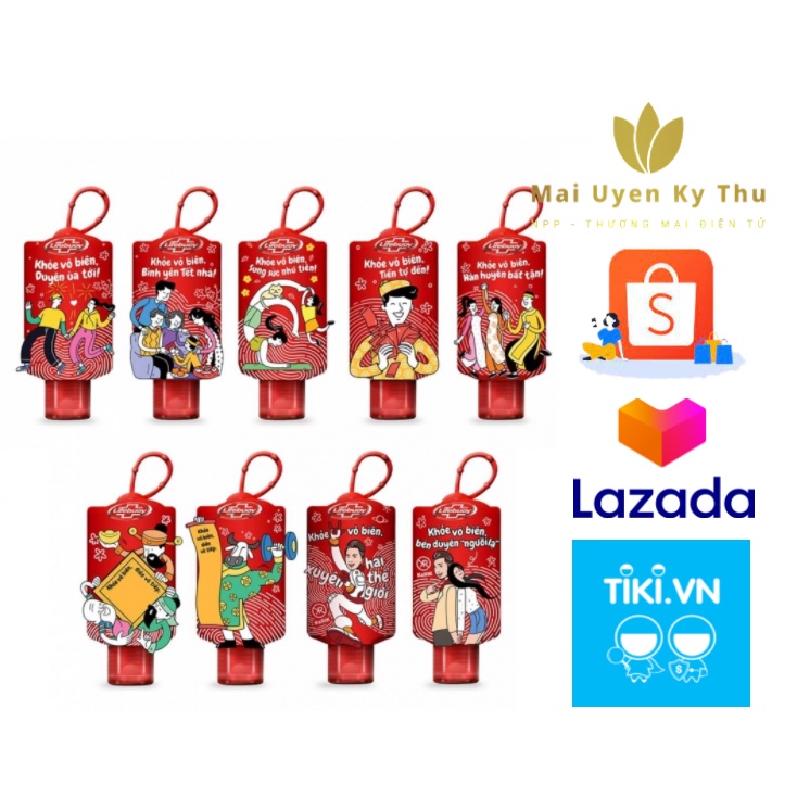 Gel rửa tay khô Lifebuoy 50ml kèm vỏ/100ML/235ML/500ML