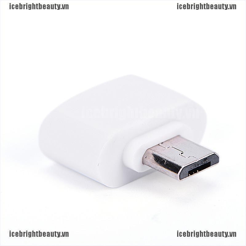 Dây Cáp OTG Chuyển Đổi Micro USB Sang USB Chuyên Dụng Cho Máy Tính Bảng Android Samsung Xiaomi HTC SONY
