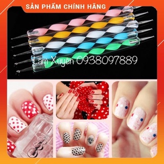 Cọ chấm bi 1 set 5 cây, chấm hoa tròn, 🔥FREESHIP chấm bi, tay cầm nhựa vẽ nốt tròn đơn giản dễ sử dụngdành cho mọi người