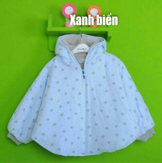 Aó choàng 2 mặt cho bé ( 1 - 3 tuổi)
