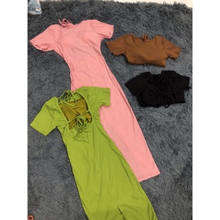 Đầm body ôm thun da cá EDNA OOTD