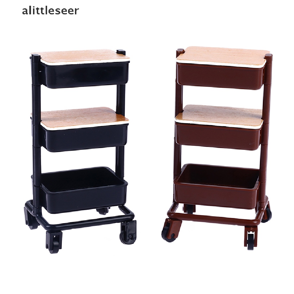 Xe Đẩy Em Bé Trang Trí Nội Thất Cho Nhà Búp Bê Tỉ Lệ 1: 12