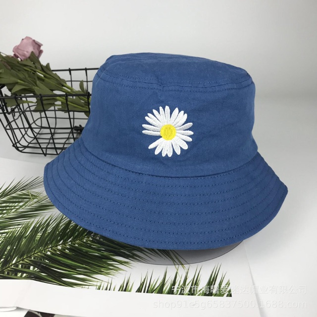 [Hàng sẵn] Mũ bucket hoa cúc GD siêu xinh