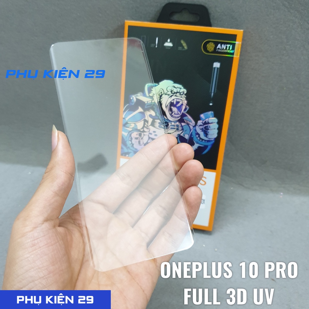 Dán kính cường lực FULL màn FULL keo cao cấp UV BULLETPROOF