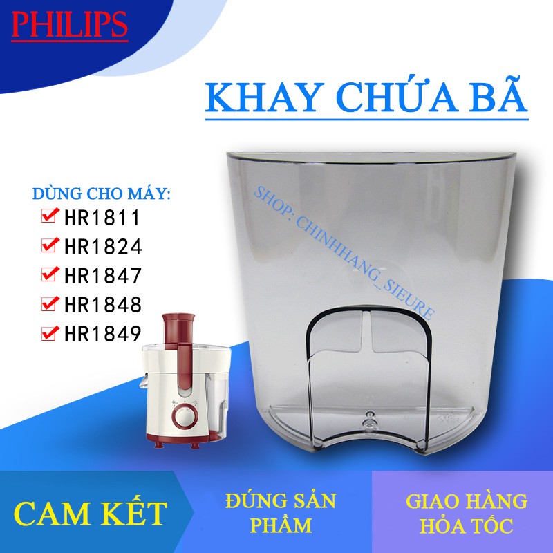 [Phụ kiện Philips HR1847 HR1811] - Máy ép trái cây Philips HR1811 HR1847 HR1848