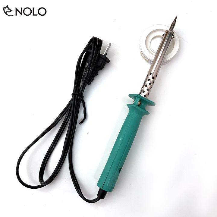 Mỏ Hàn Chì Mỏ Hàn Điện Kĩ Thuật Soldering Iron 220V 240V Công Suất 60W Cơ Sở Hồng Phát Có Tặng Kèm Cuộn Chì Hàn