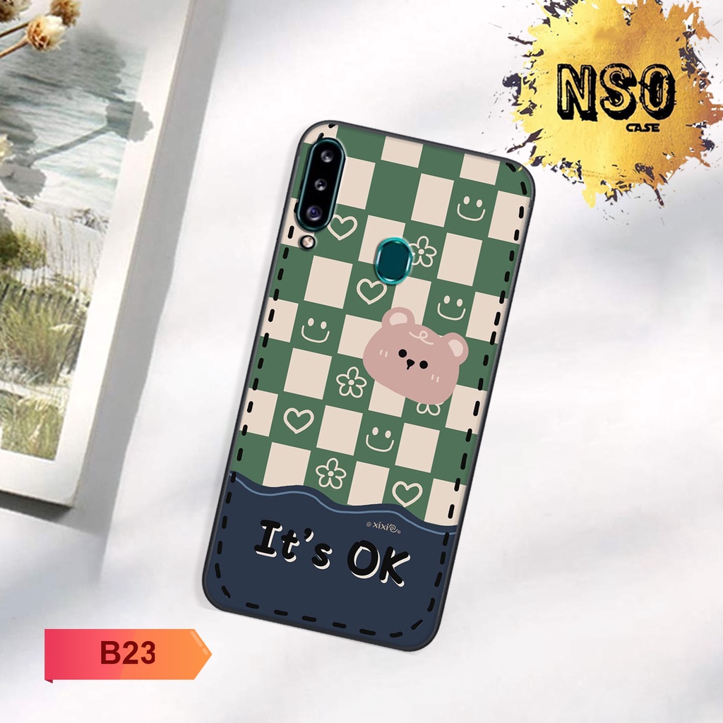 Ốp Samsung A20S In hình siêu cute