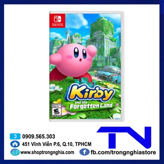 Mua Game Nintendo Switch - Kirby and the Forgotten Land US