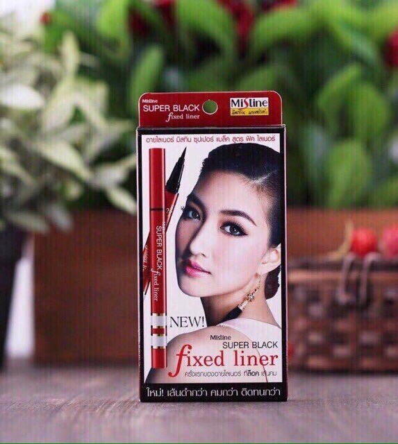Follow shop 06/03 Kẻ mắt Mistine Super Black Fixed Liner | BigBuy360 - bigbuy360.vn