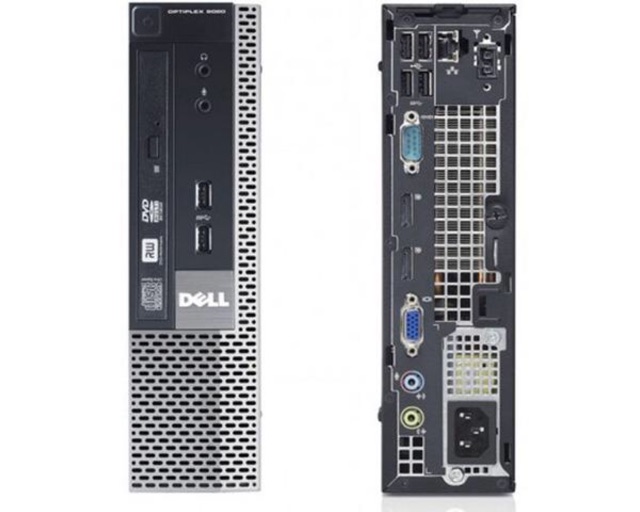 {Bh 12 tháng} Máy bộ Dell optiplex 9020Usff core I3 4150/8g/ ssd 120g, mini nhỏ gọn