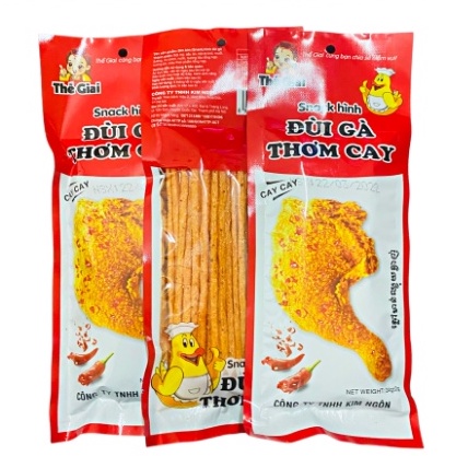 2 gói đùi gà thơm cay đồ ăn vặt ngon ngon ăn vặt ngon cổng trường