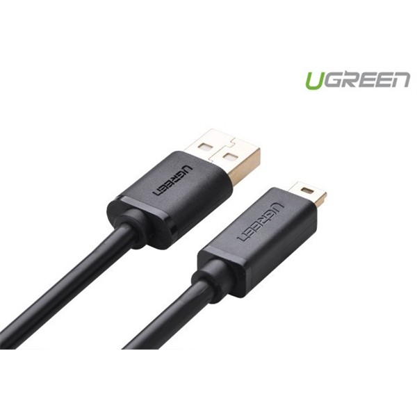 Cáp USB 2.0 to USB Mini 3m mạ vàng Ugreen 10386