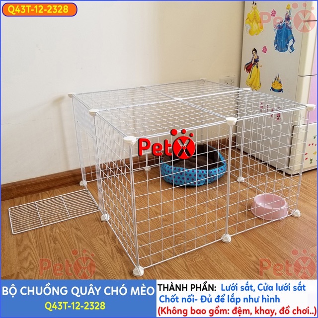 [ CHUỒNG QUỐC DÂN] chuồng chó, chuồng mèo 12 tấm siêu tiện ích