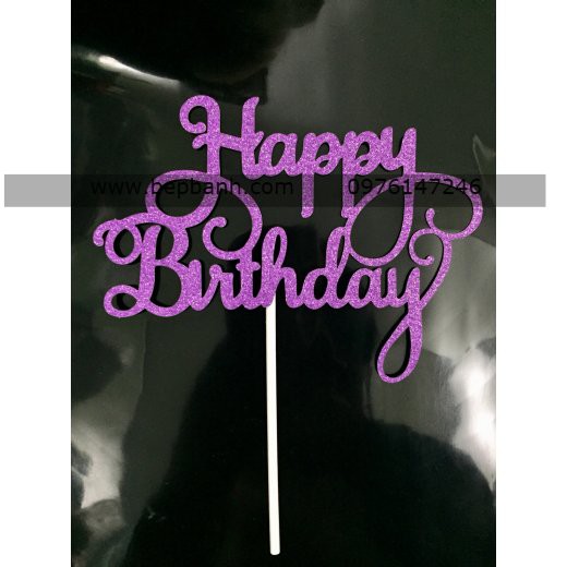 Bảng que cắm giấy HAPPY BIRTHDAY | BigBuy360 - bigbuy360.vn