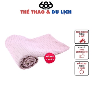 Khăn Trải Thảm Yoga 686KTT02 Senior Chất Liệu Hạt Cao Su Non Dày Chống Trượt Thấm Mồ Hôi Cao Cấp [Tặng Túi Đựng Khăn]