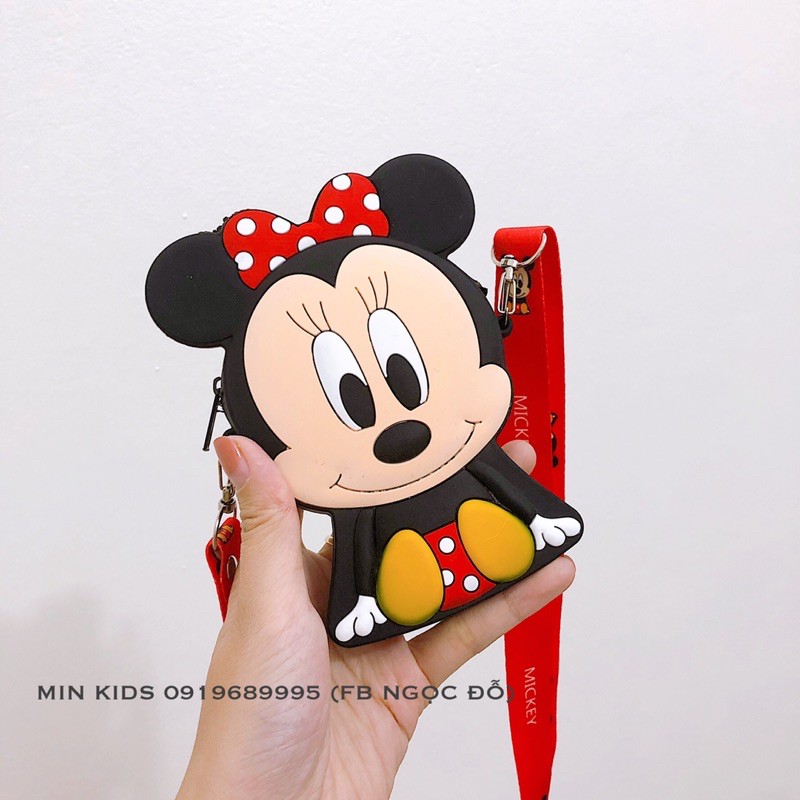 Túi mickey minnie silicon siêu mềm cho bé