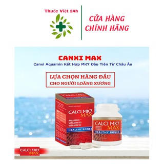 Calci MK7 Max - Canxi tảo đỏ bổ sung canxi giúp phát triển chiều cao, giảm nguy cơ loãng xương  -Thuốc Việt 24h