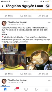 NỒI LUỘC GÀ SIZE 30