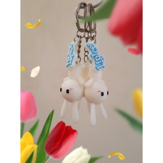 MÓC KHÓA THỎ 7 MÀU/GẤU AKA