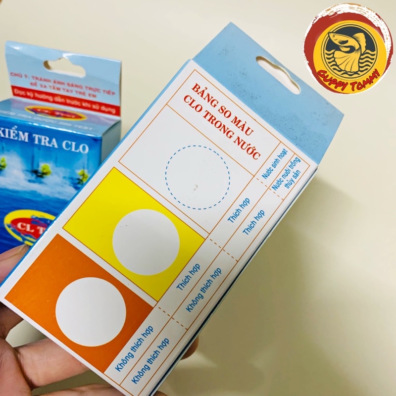 Dung dịch kiểm tra CLO trong nước máy