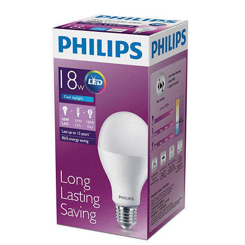 Bóng đèn LED Bulb Philips 18w E27