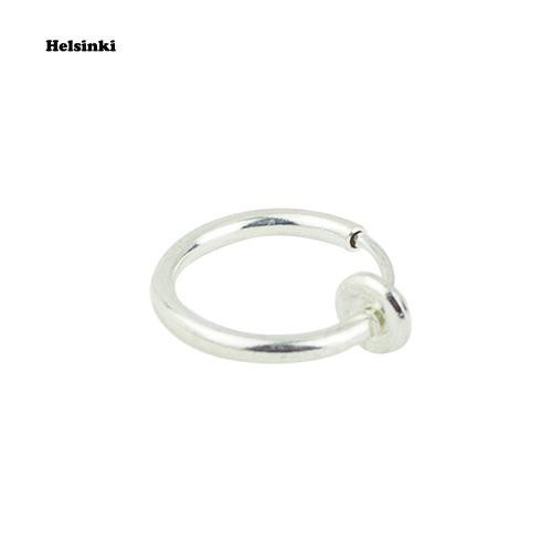 Khuyên cơ thể khoen tròn bằng hợp kim đơn giản sành điệu cho cả nam và nữ