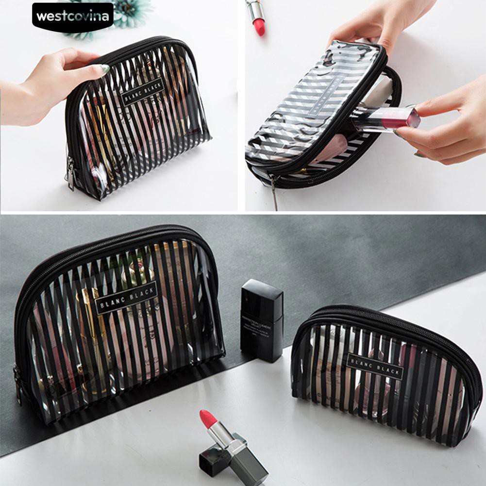 Túi Nhựa Trong Suốt Đựng Đồ Trang Điểm