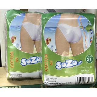 Quần lót giấy cotton