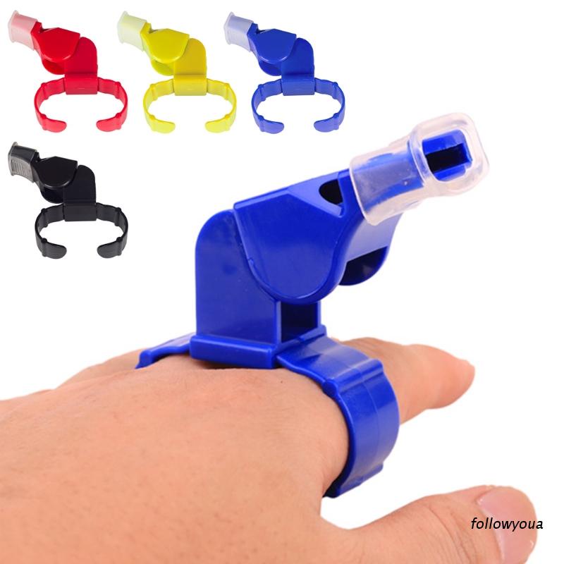 Còi Thổi Đeo Ngón Tay Bằng Nhựa Cho Huấn Luyện Viên