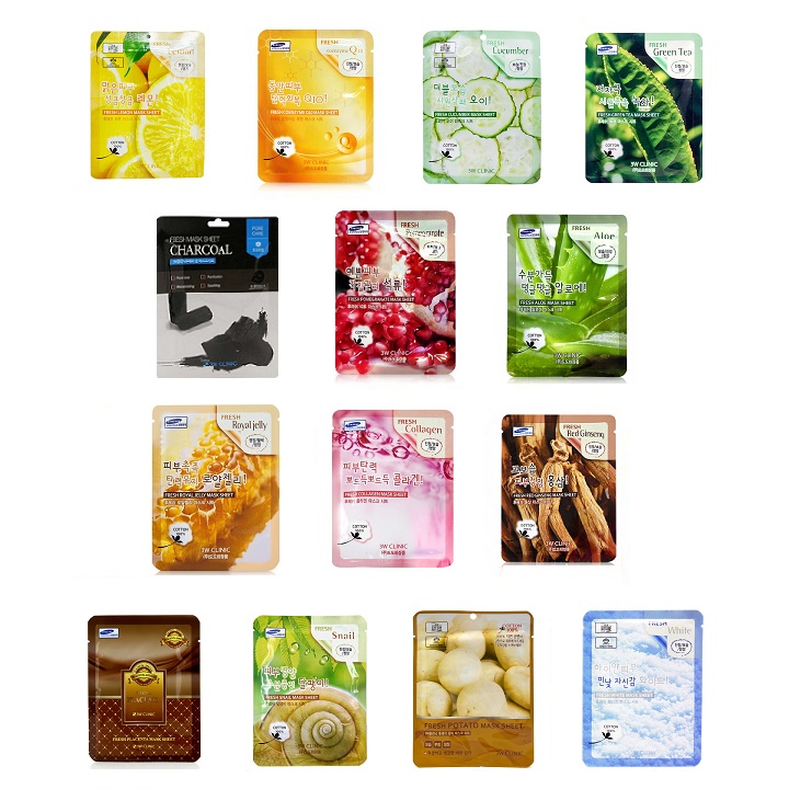 Mặt nạ dưỡng da cấp ẩm khoai tây 3W clinic 23ml