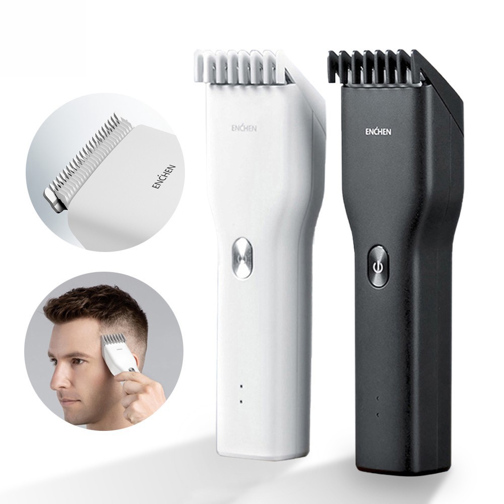 Tông đơ điện cắt tóc gia đình Xiaomi Enchen Boost - Tăng đơ cắt tóc không dây siêu bền