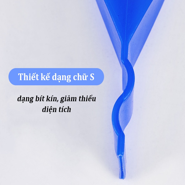 Nắp Bịt Ống Cống, Nắp Chặn Mùi Hôi Từ Cống ĐK 3-5cm, Phễu silicone ngăn mùi hôi thoát sàn, côn trùng vi khuẩn