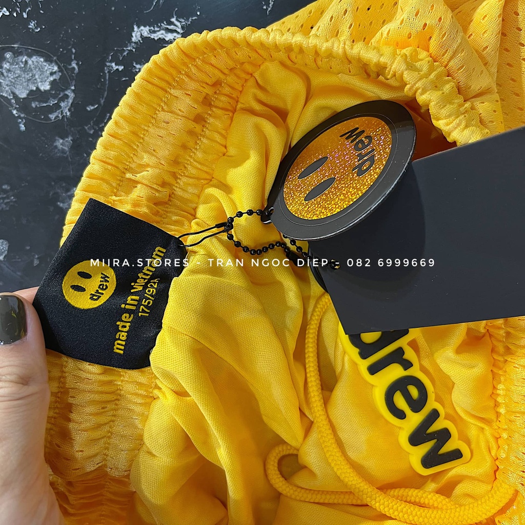 FIGMENT MESH SHORTS - Quần short mesh in hình shark - quần đùi lưới in hình cá mập DREW HOUSE BEST QUALITY