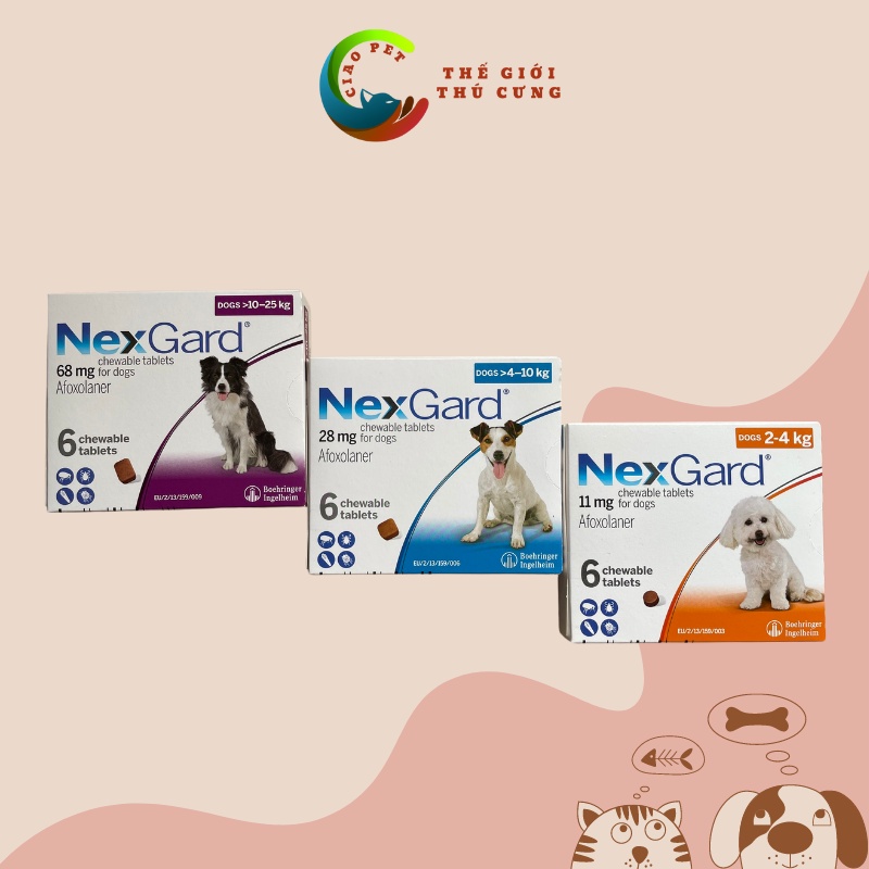 Viên nhai bảo vệ da cho chó Next-gad