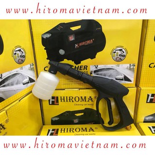 Súng áp lực kèm bình phun bọt tuyết HIROMA