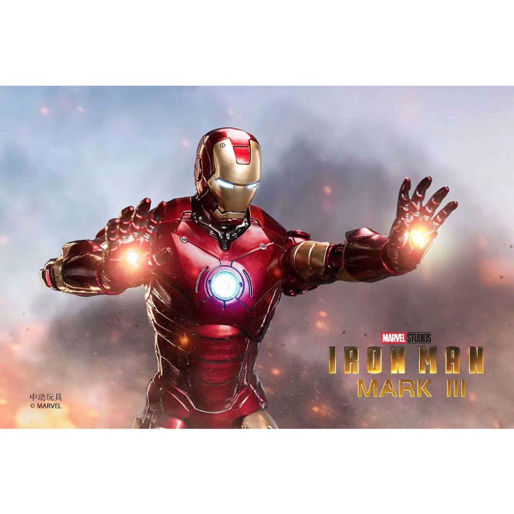 Mô hình chính hãng ZDToys Ironman Mk3 - Mark III Iron man