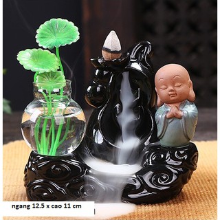 Thác trầm hương an nhiên ms15 tặng 10 trầm nụ