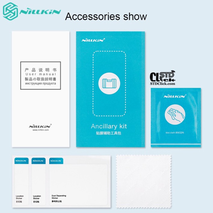 KÍNH CƯỜNG LỰC IPHONE 13 - 13 PRO NILLKIN CP+PRO 2.5D CHÍNH HÃNG - HÀNG CHUẨN