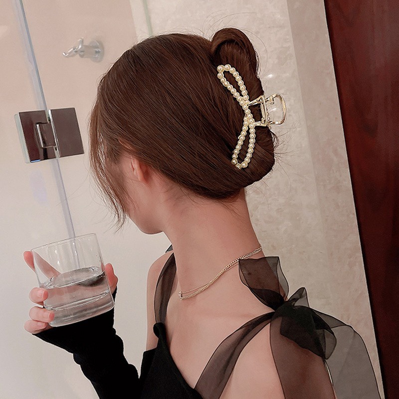 Kẹp Tóc Cho Bạn Nữ Hình Cánh Chuồn Phong Cách Tiểu Thư