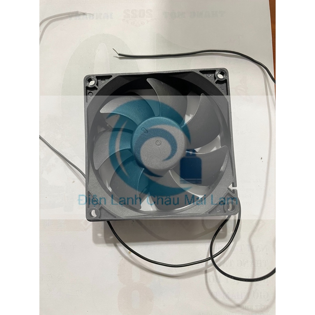 Quạt tủ lạnh Aqua 9x9cm , 220 -240v Sunon -4,6w , 7 cánh - Quạt tủ lạnh