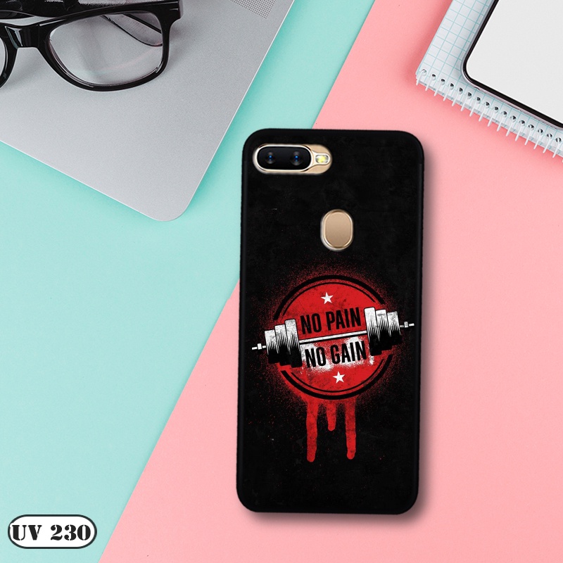 Ốp lưng nhám in hình 3D OPPO R11S