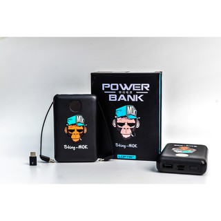 Sạc Pin Dự Phòng 10000mAh Lofter King Smoke Siêu Chất Siêu Manly