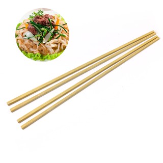 Bộ 2 đôi đũa gỗ dài chiên xào