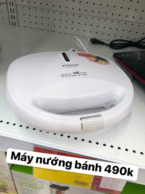 Máy nướng bánh mỳ kẹp mini (Hàng Chính hãng Big C) -Hàng xách tay Thái Lan