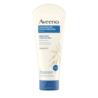 Kem Dưỡng Ẩm dành cho da Khô nhạy cảm Aveeno Skin Relief 24-Hour Moisturizing Lotion for Sensitive Skin 227g (Mỹ)