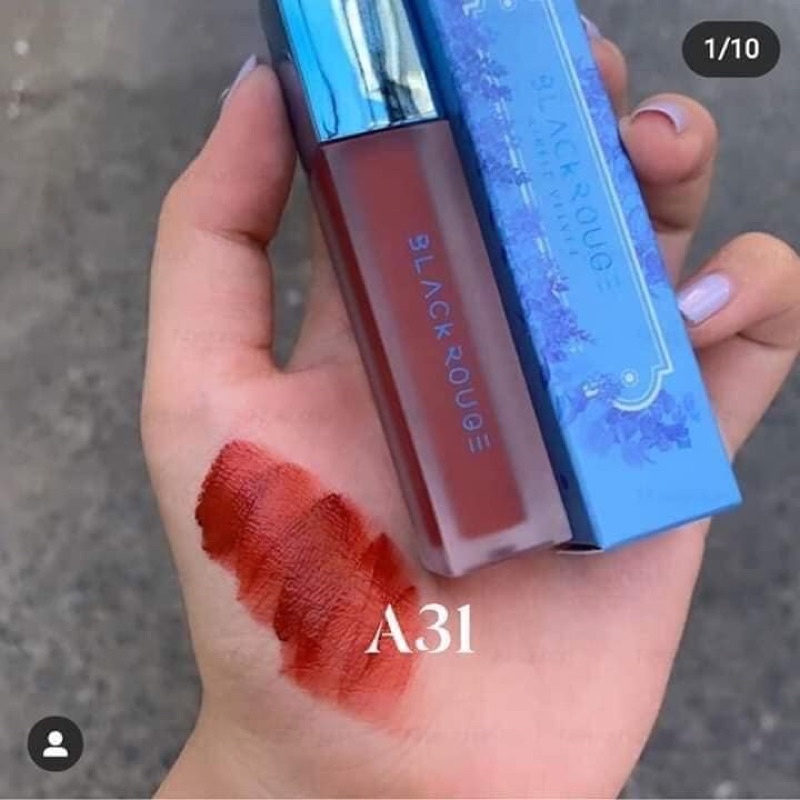 Son Black Rouge A31 màu đỏ nâu trầm Dry Daisy Garden