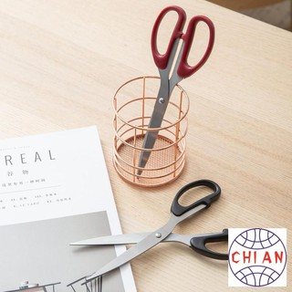 Kéo 210mm Deli, Đen/Đỏ - 1 chiếc - E6010 [Văn phòng phẩm Deli]